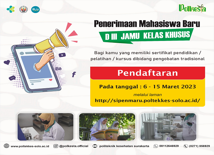 Sipenmaru Kelas Khusus D3 Jamu