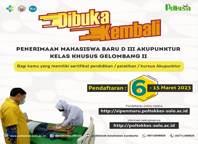Sipenmaru D3 Akupuntur Kelas Khusus