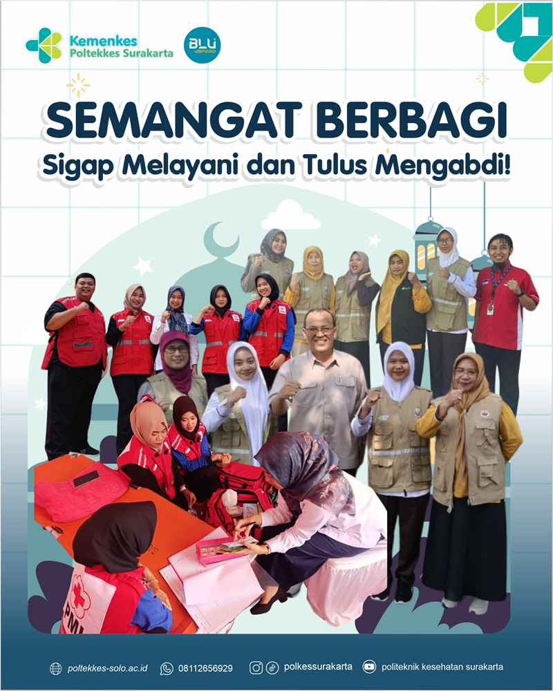 Semangat berbagi, sigap melayani, dan tulus mengabdi